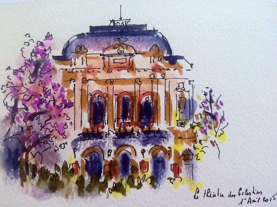 Lyon, le théâtre des Célestins