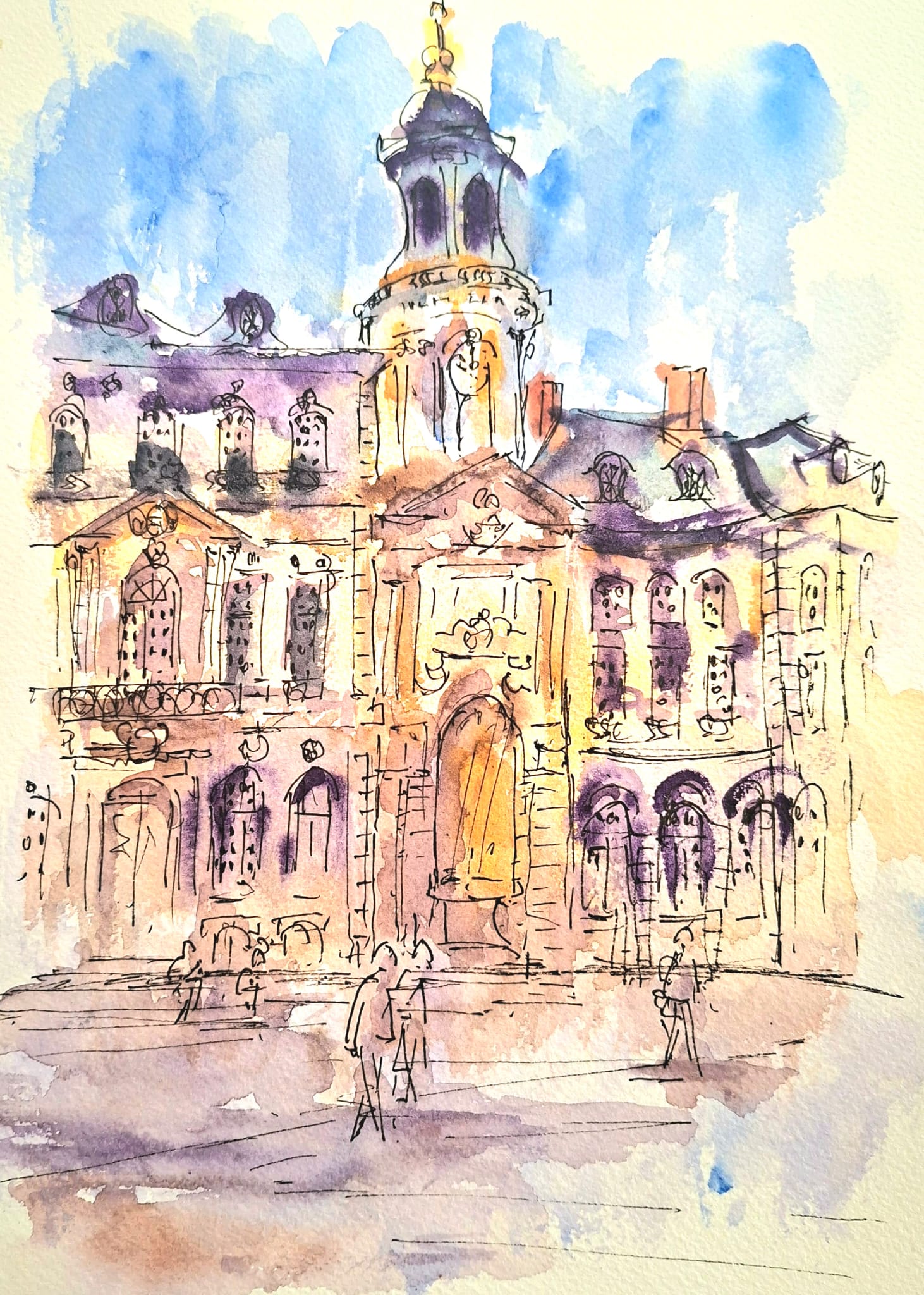 Rennes, l’Hôtel de Ville