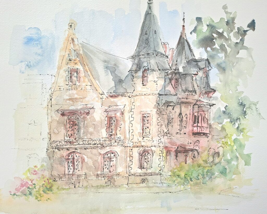 La Baule, villa au jardin clos